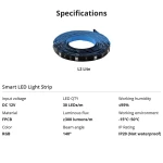 Inteligentní WiFi LED pásek SONOFF L2 Lite 5 metrů s ovladačem a aplikací