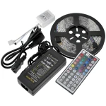 RGB LED pásek 5m 300 LED SMD 5050 s ovladačem 44 tlačítek 12V