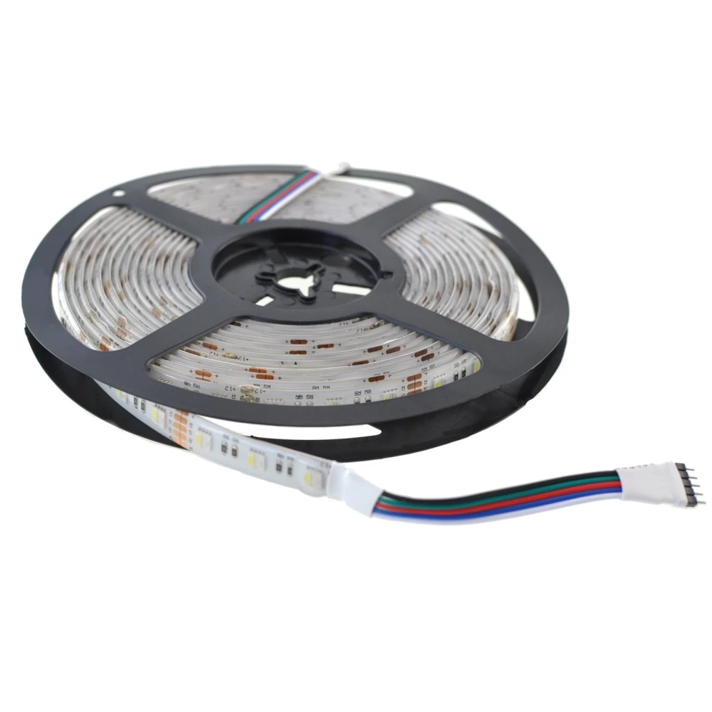 RGBW LED pásek 12V 5m IP67 pro venkovní i vnitřní osvětlení