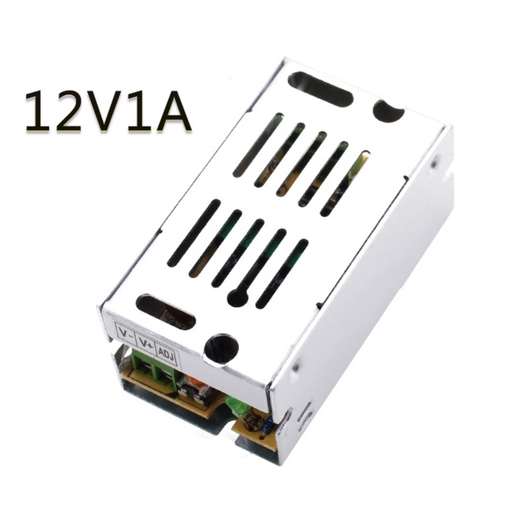 Transformátor 12V 1A s regulací napětí a kovovým krytem YourLed