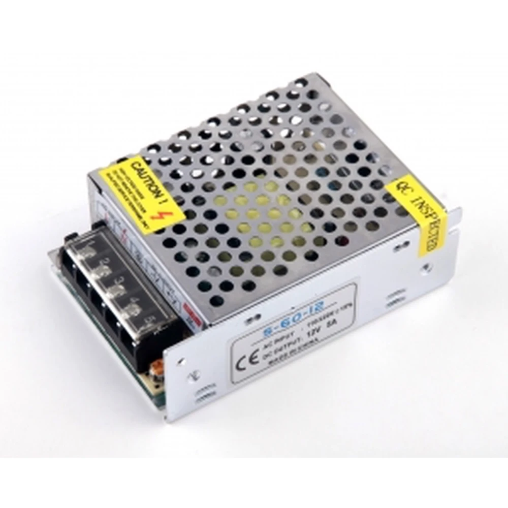 Transformátor 12V 5A 60W - kvalitní AC/DC zdroj