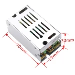 Transformador compacto 5v 2a para proyectos electronicos y tiras LED