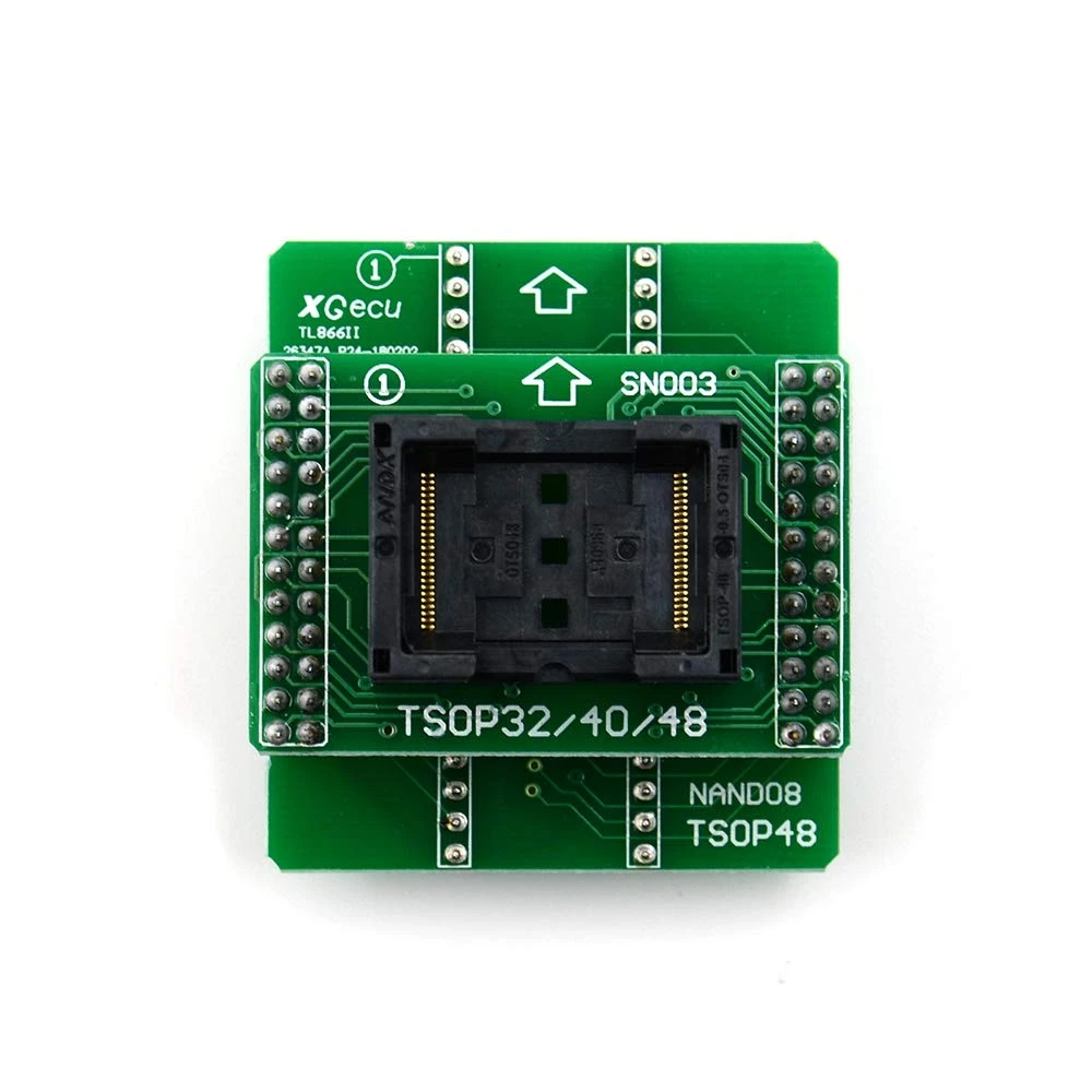 Vysoce kvalitní adaptér Tsop48 Nand08 pro programátor Xgecu Minipro TL866II