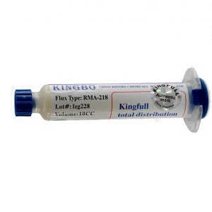 Kingbo RMA-218 flux 10cc pro odpájení a čištění elektroniky