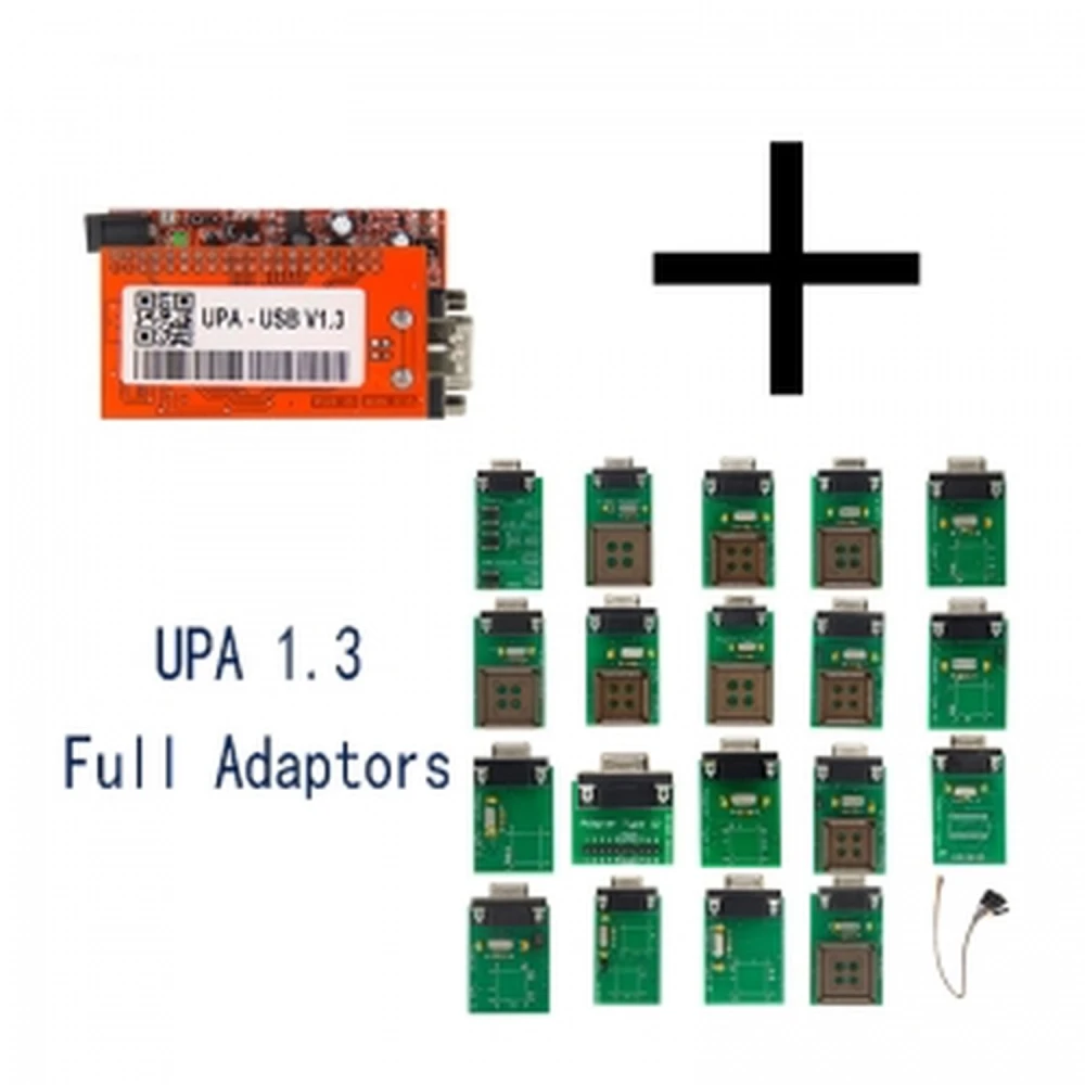 UPA USB programátor V1.3 s adaptéry a funkcí NEC