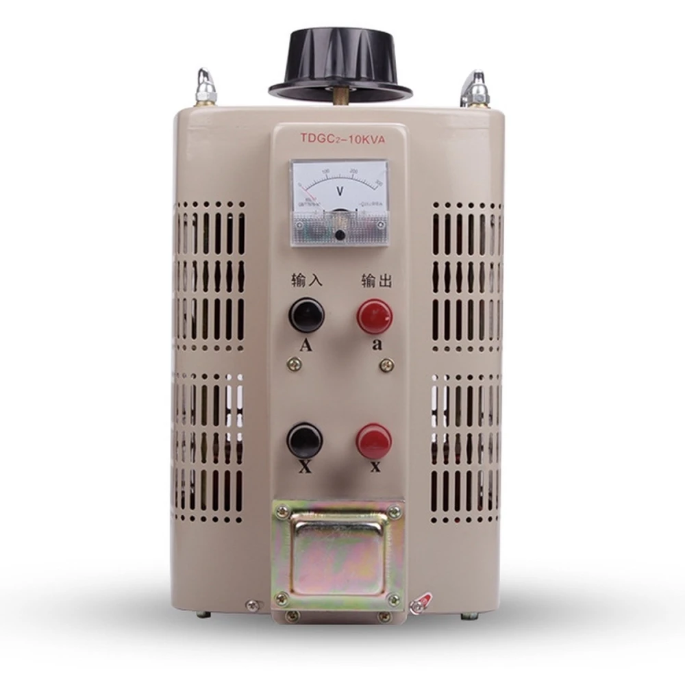 Variac transformátor s proměnným výstupem 40 A 0-250V (TDGC2-10KVA) pro laboratoř a průmysl