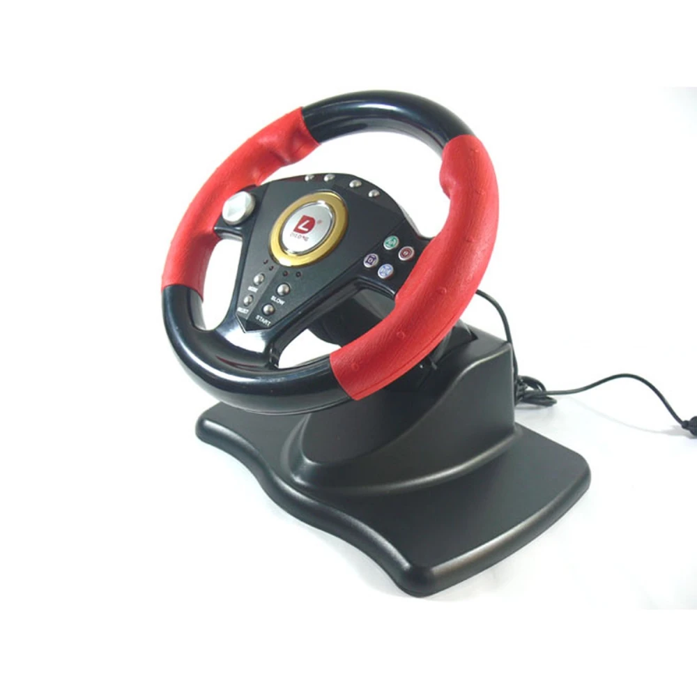 Kompatibilní závodní volant s pedály a řazením pro PS3, PS2 a PC