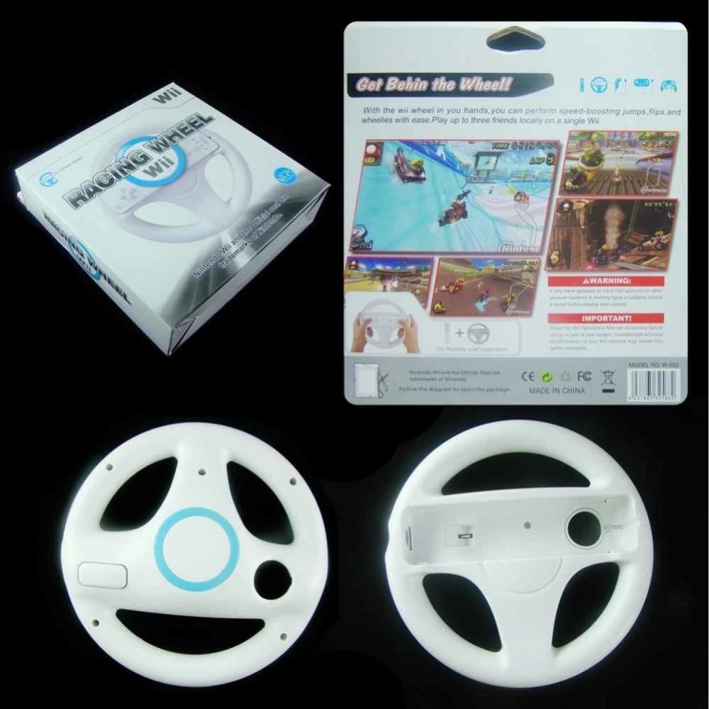 Volant pro Wiimote Wii Wheel – přesné ovládání závodních her na Wii