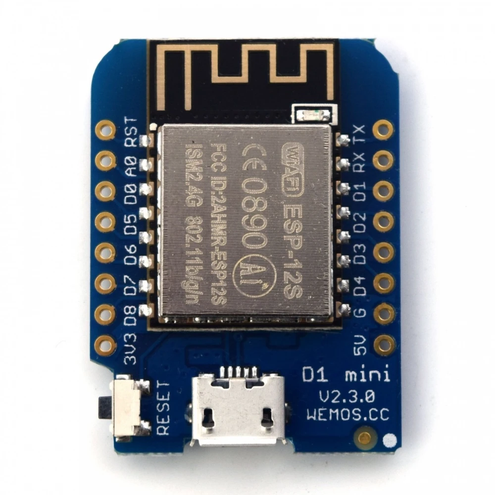 Wemos D1 Mini NodeMCU WiFi ESP8266 – vývojová deska IoT