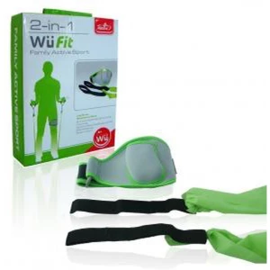 Wii 2 v 1 Active Sports Pack – sada fitness příslušenství pro Wii
