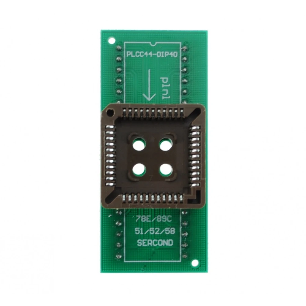 Programovací patice PLCC44 na DIP40 kompatibilní s programátory satkit