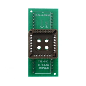Programovací patice PLCC44 na DIP40 kompatibilní s programátory satkit